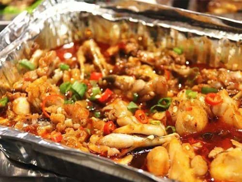 阜龙乡锡纸牛蛙